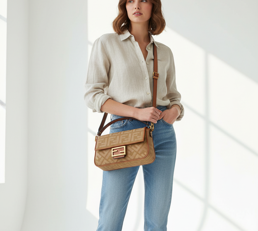 Fendi Hand and Shoulder Bag