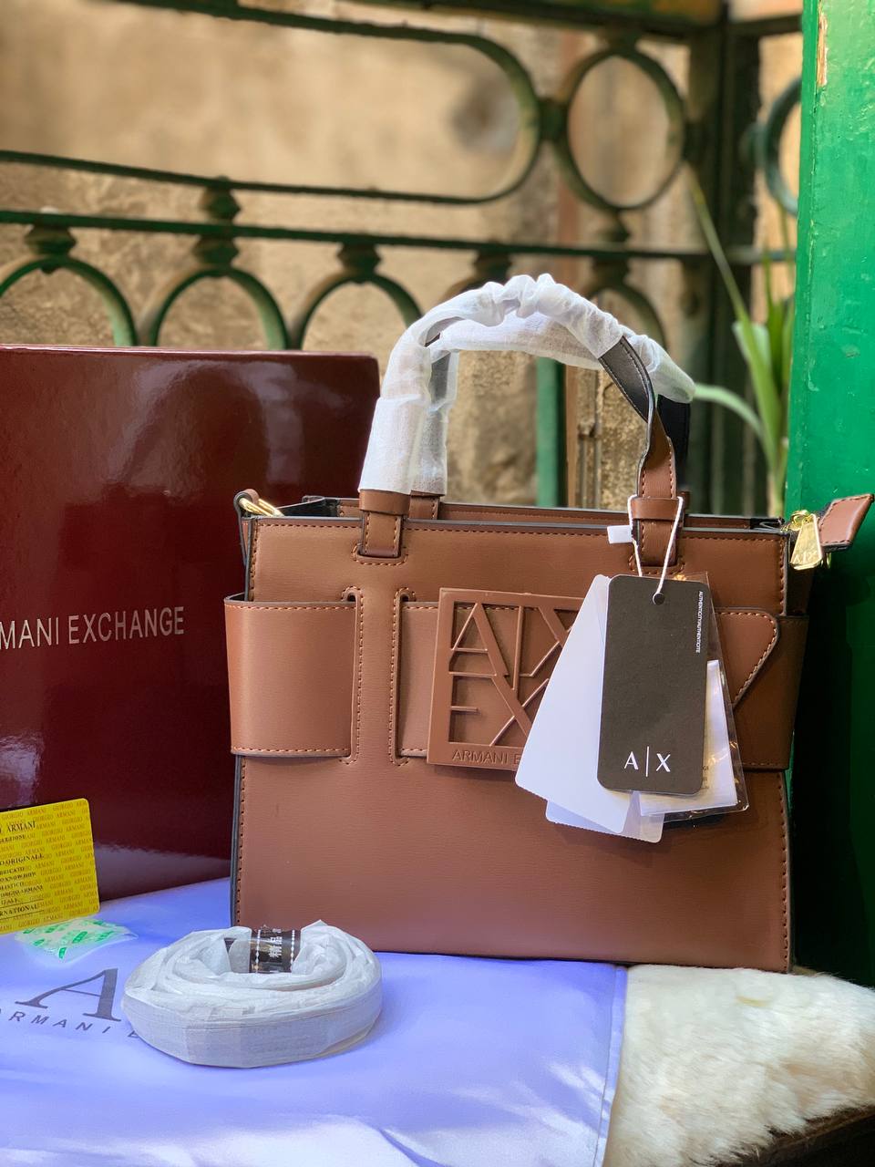 Armani Exchange Hand & Cross Bag