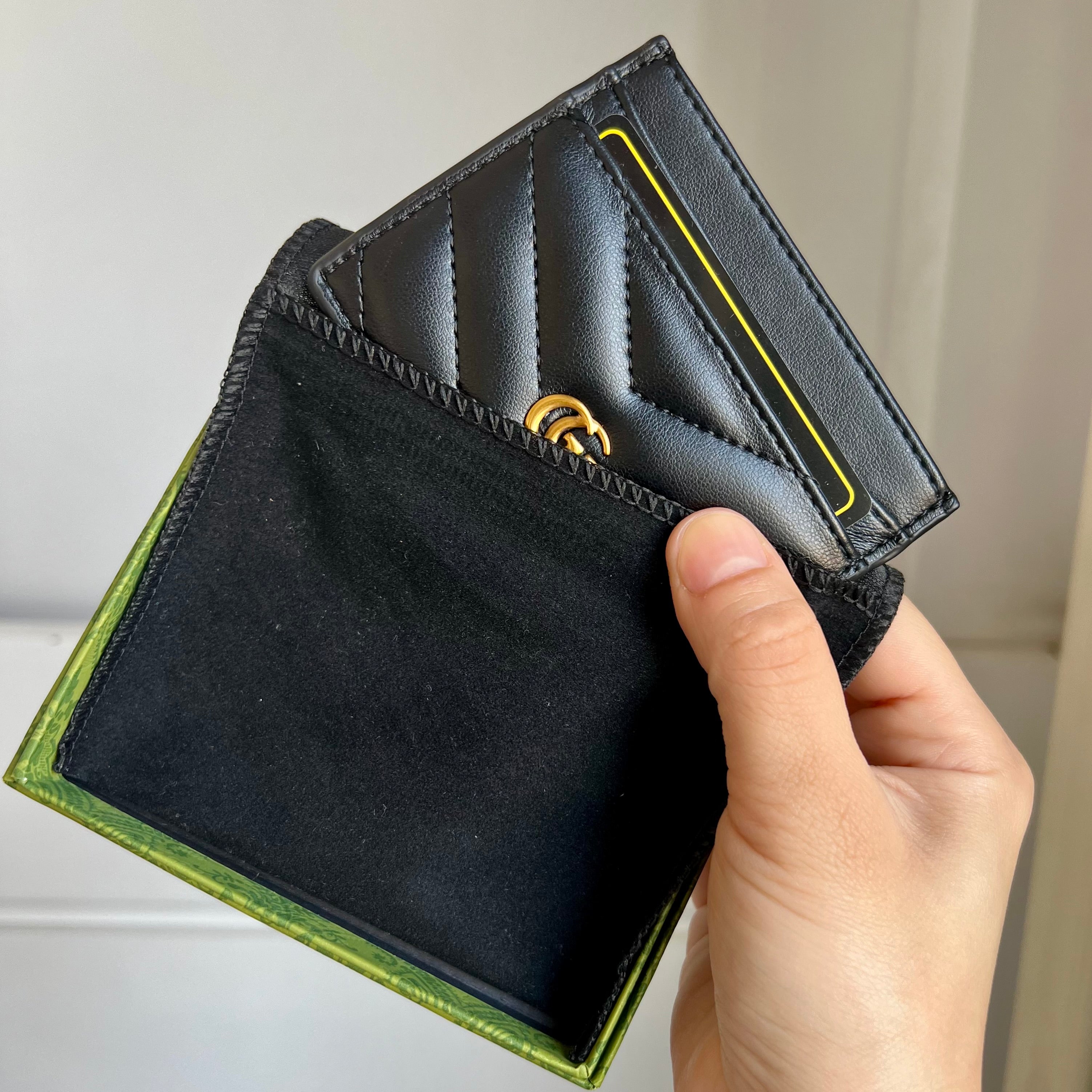 Wallet Mirror G Black Cardholder