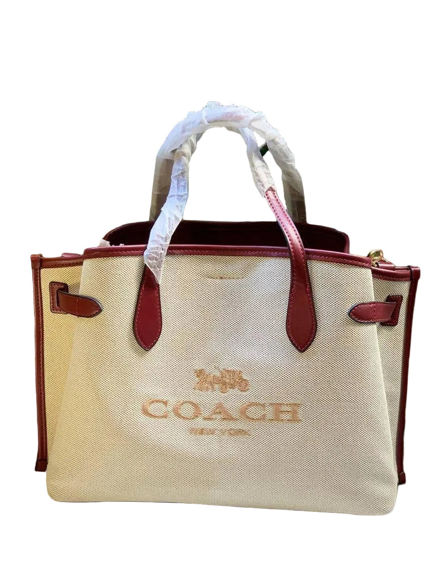 Coach beige &
