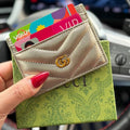 Wallet Mirror G Silver Cardholder