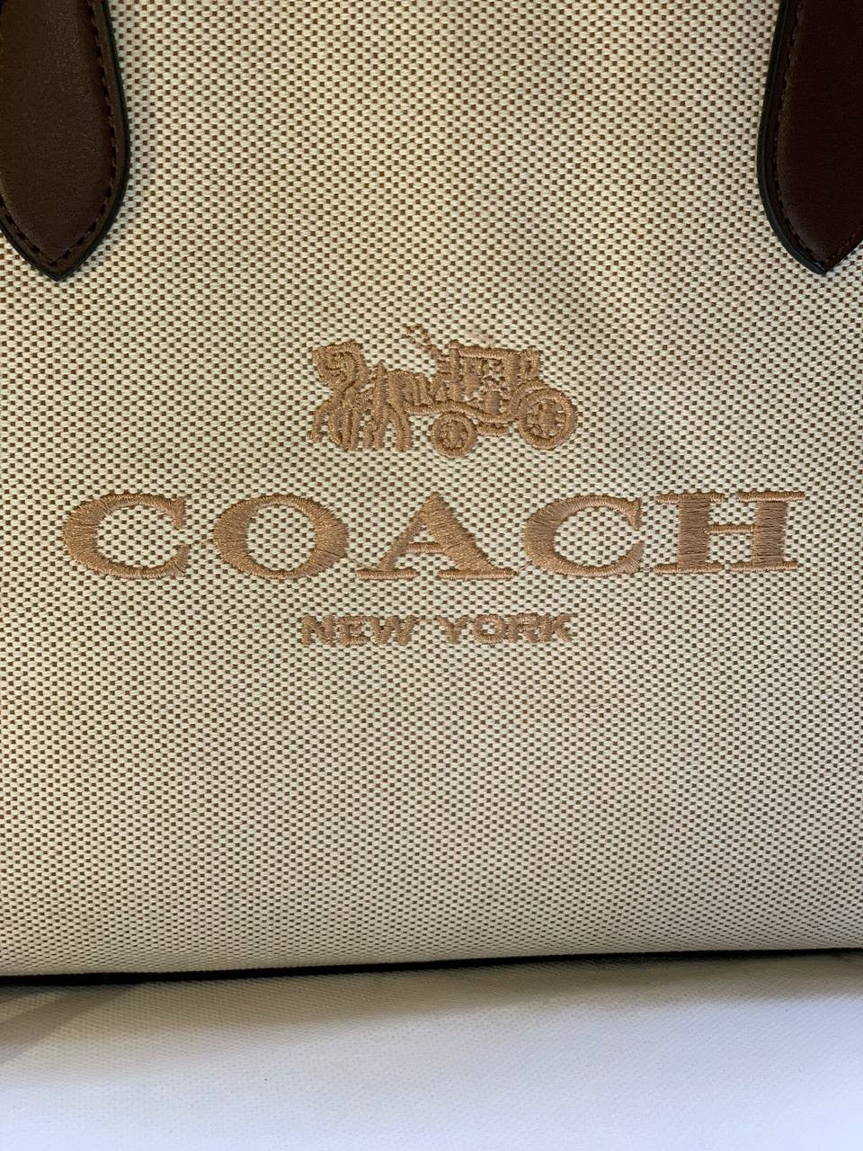 Coach beige &
